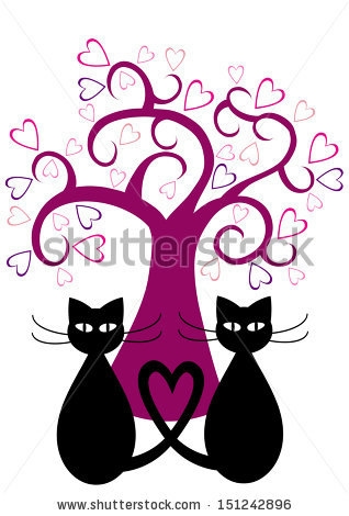 stock-vector-happy-valentine-s-day-vector-cartoon-design-with-pair-of-cats-tree-silhouette-and-hearts-151242896 (318x470, 87Kb)