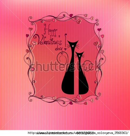 stock-vector-vector-illustrated-cute-valentine-s-day-background-with-cats-68003962 (450x470, 118Kb)