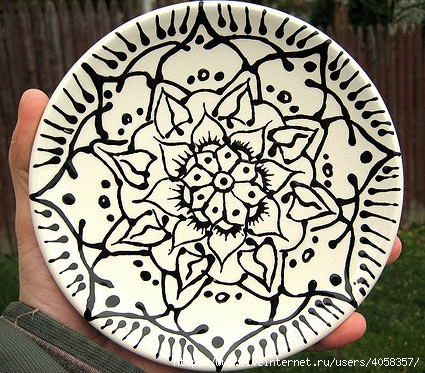 painted-mandala-plate (425x373, 180Kb)