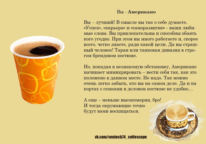 Кофейный гороскоп