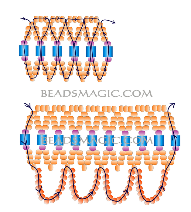 free-beading-tutorial-necklace-pattern-2-1 (629x700, 382Kb)