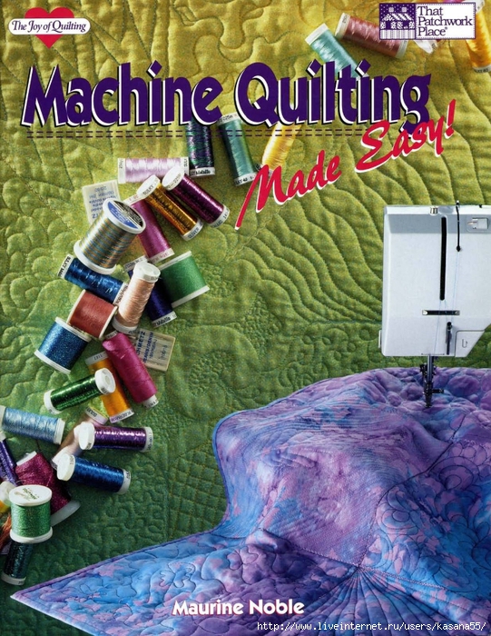 Machine quilting (541x700, 413Kb)