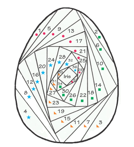 Пасхальная открытка в технике Айрис фолдинг (18) (562x619, 267Kb)