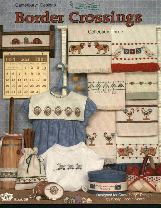 Canterbury Designs Book 59 Border Crossings Collection 3 (542x700, 467Kb)