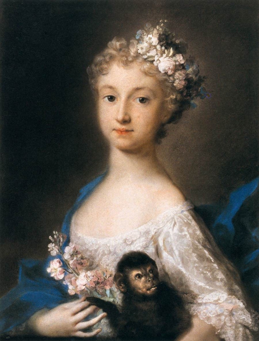 2097049_Carriera_Rosalba_Giovanna_16751757__Girl_holding_a_monkey_pastel__Louvre_Paris (532x700, 260Kb)//2097049_Carriera_Rosalba_Giovanna_16751757__Girl_holding_a_monkey_pastel__Louvre_Paris_1_ (532x700, 260Kb)