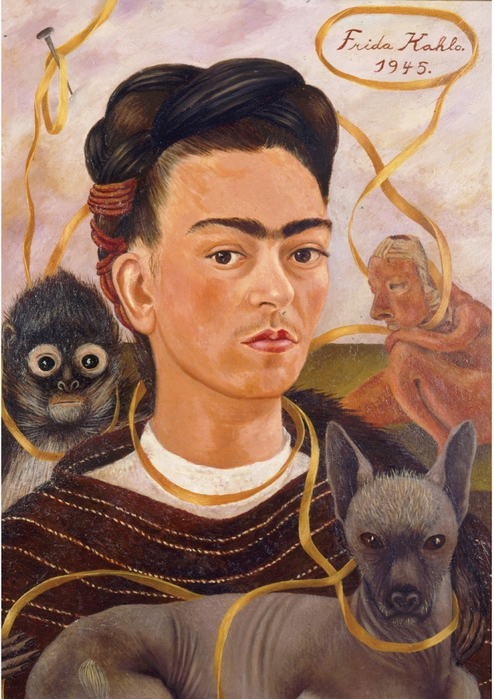 2097049_Kahlo_Frida_190754__Self_portrait_1945_oil_on_canvas__Private_Collection (494x700, 297Kb)//2097049_Kahlo_Frida_190754__Self_portrait_1945_oil_on_canvas__Private_Collection (494x700, 297Kb)