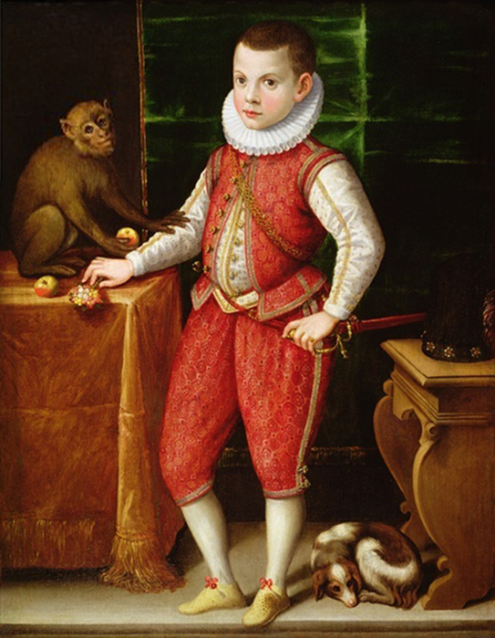4000579_127143166_2097049_Portrait_of_a_Young_Nobleman_with_a_Monkey_and_a_Dog_c_1615_Flemish_School_17th_century_oil_on_canvas__124_5x98_cm__PC (543x699, 318Kb)