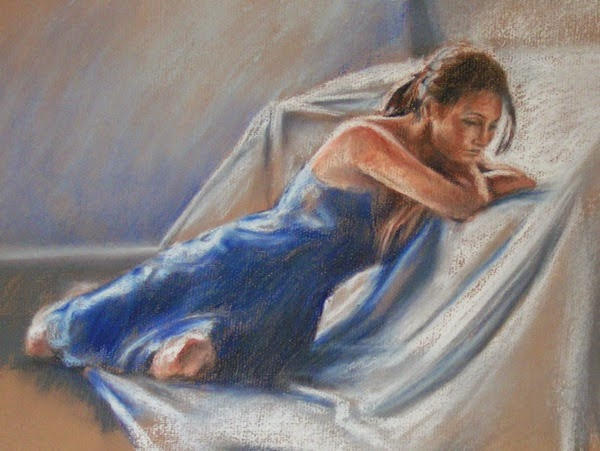 A touch of blue silk-pastel (600x451, 239Kb)