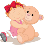  baby girl with teddy bear 3 (320x320, 100Kb)