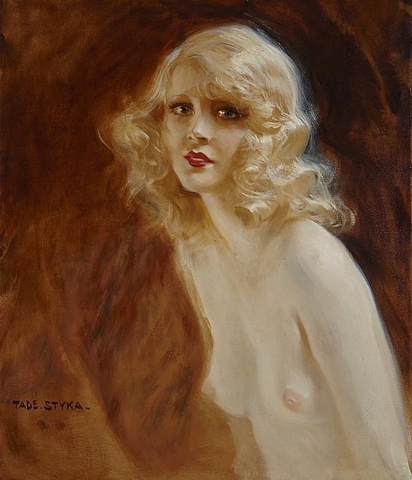 POLISH - FRENCHNUDE WITH BLONDE HAIROil (600x700, 108Kb)