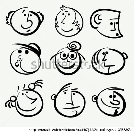 stock-vector-cartoon-face-41737567 (450x445, 92Kb)