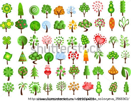 stock-vector-set-of-icons-of-different-trees-91954469 (450x351, 150Kb)