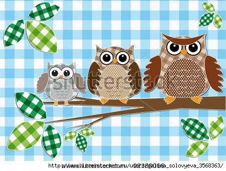 stock-vector-cute-family-of-owls-vector-textile-stickers-92389066 (450x341, 134Kb)