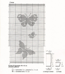  Пуловер с бабочками схема (615x700, 369Kb)