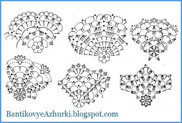 Прихватки снежинки крючком схемы с описанием