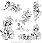  stock-vector-grapevine-vector-wine-design-elements-117484858 (450x462, 139Kb)