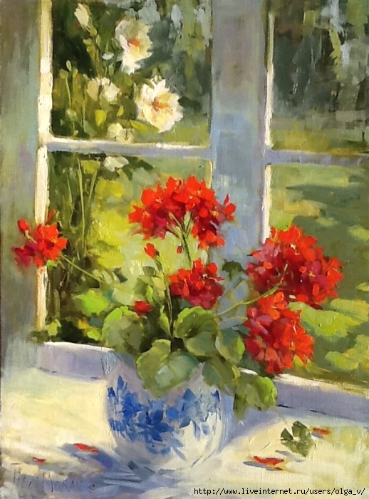 Morning Flowers (24 x 18) $3100 (518x700, 293Kb)