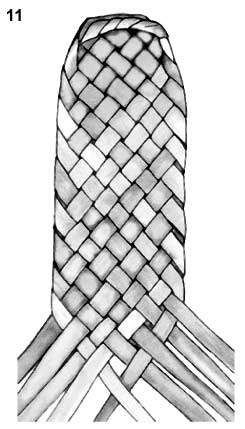 Плетем лапти из газетных трубочек (10) (245x429, 53Kb)