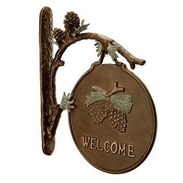 33293 Pinecone welcome sign (360x360, 59Kb)