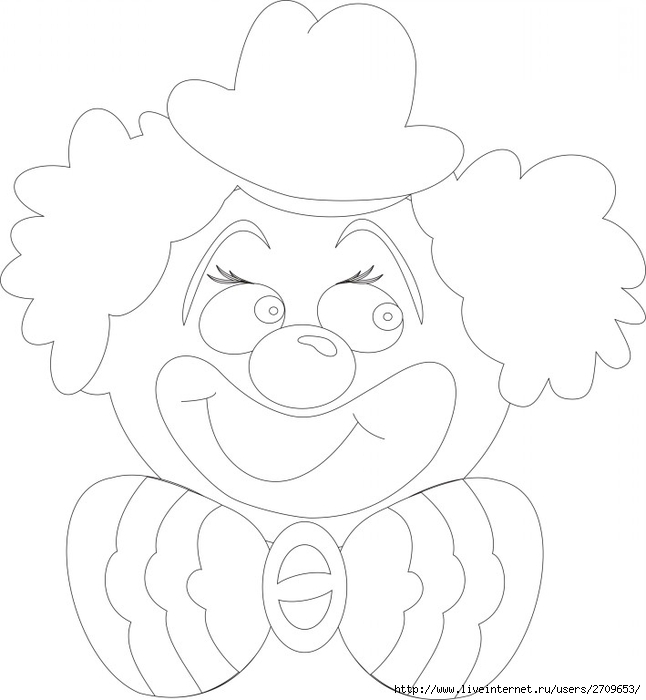 Сборная бумажная модель Pennywise The Clown (Paper-Replika)