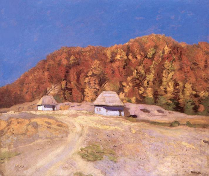 Beech Forest, 1908 (700x589, 402Kb)