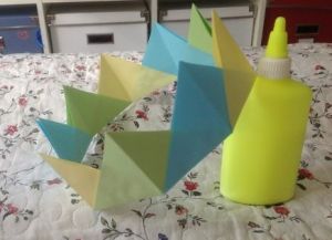 Как сделать корону из бумаги легко. Оригами корона. Origami crown