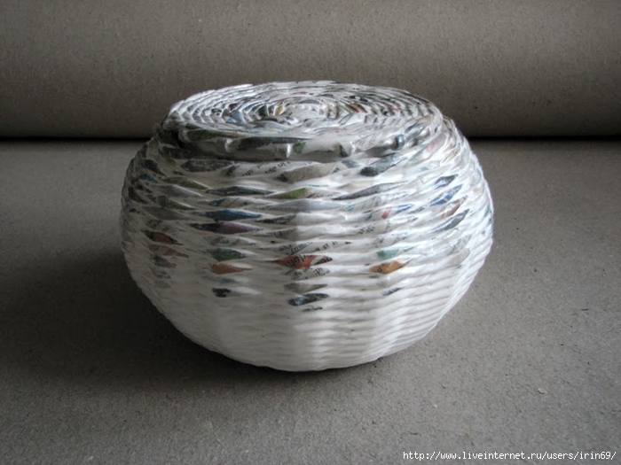 recycled paper basket BluReco Bb (700x525, 221Kb)