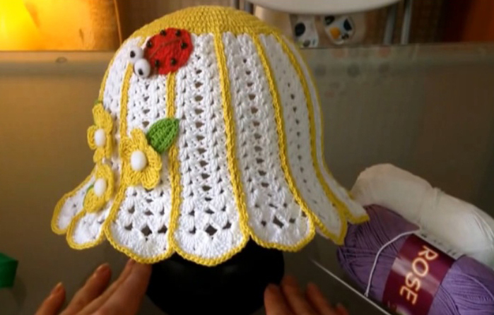 Мастер-класс по вязанию маленького цветка крючком. How to crochet a little flower