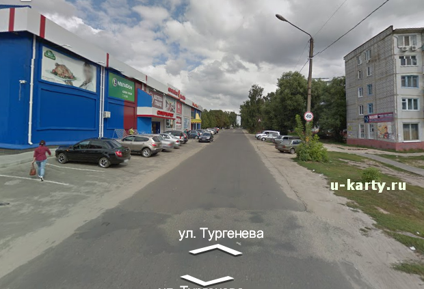 Карта города карачева