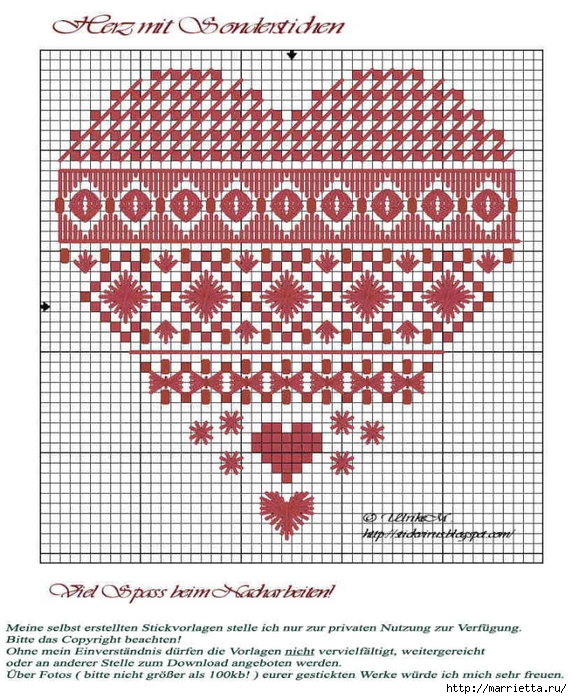 Схемы вышивки крестом для валентинок (3) (572x700, 389Kb)
