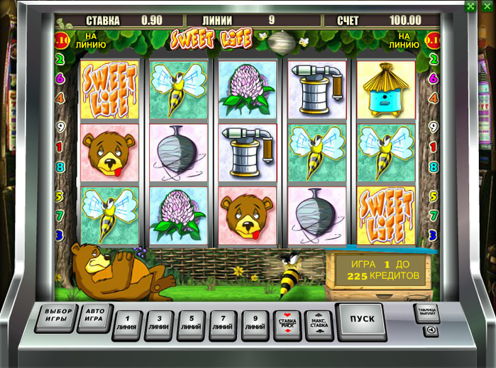 играть бесплатно в игровые автоматы медведь и пчела