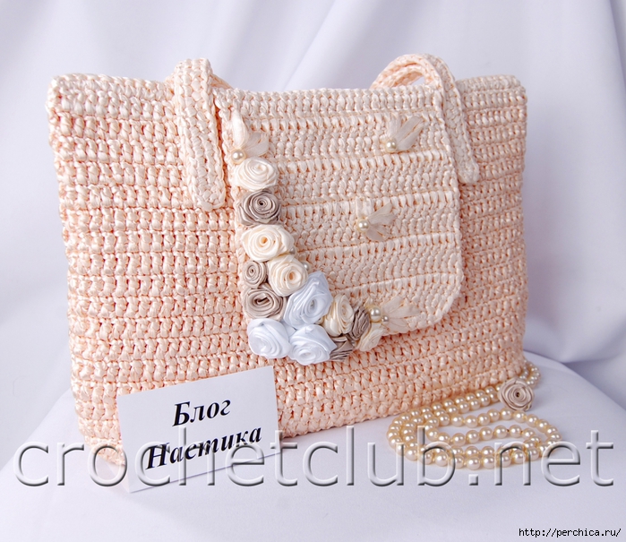 Женская плетеная соломенная сумка-тоут из шелка и ленты
