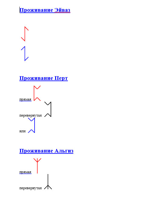 Как рисовать руну эйваз правильно последовательность