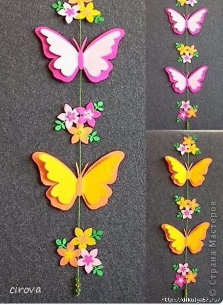 Мастер-класс по изготовлению декоративной бабочки из фетра своими руками