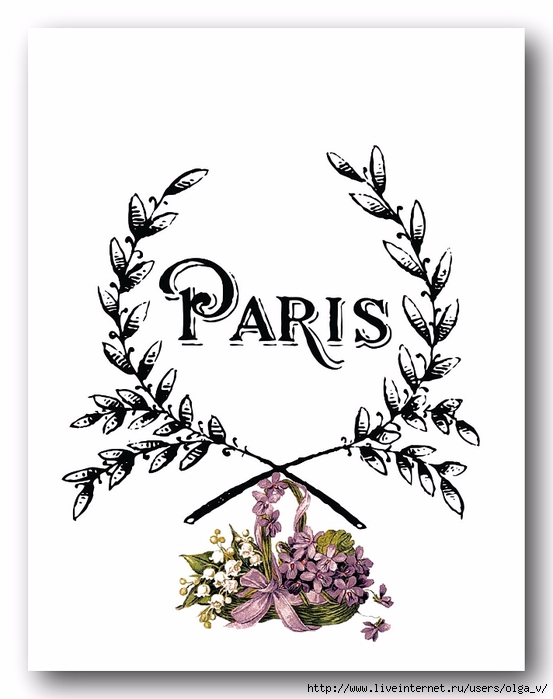 Paris-Wreath-Printable-GraphicsFairysm (553x700, 156Kb)