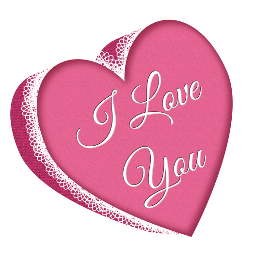 Valentines_Day_Pink_Heart_with_Lace_PNG_Clipart_Picture (528x537, 323Kb)