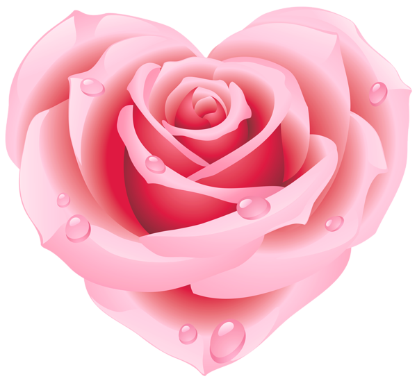 3350917_Large_Pink_Rose_Heart_Clipart (600x549, 189Kb)