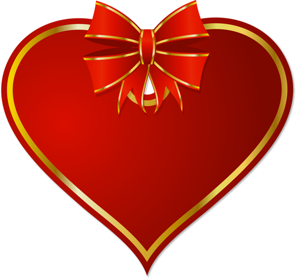 3350917_Red_PNG_Heart_with_Red_Bow_Clipart (600x565, 124Kb)