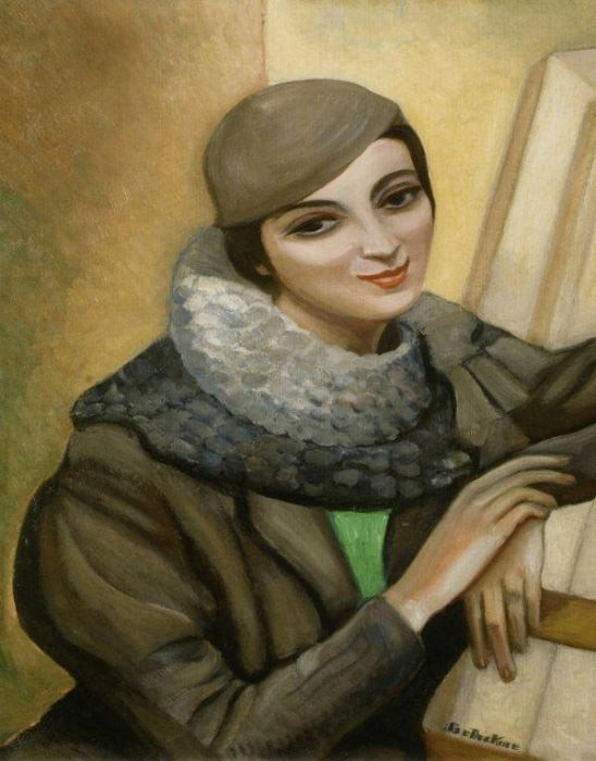 судейкин Портрет жены 1930-е гг (548x700, 244Kb)