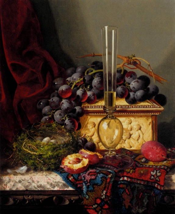 still_life_with_fruit,_birds_nest,_glass_vase_and_casket-large (574x700, 294Kb)