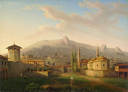 Мивилль Ханский дворец в Бахчисарае (Крым), 1816–1819 гг., (440x316, 93Kb)