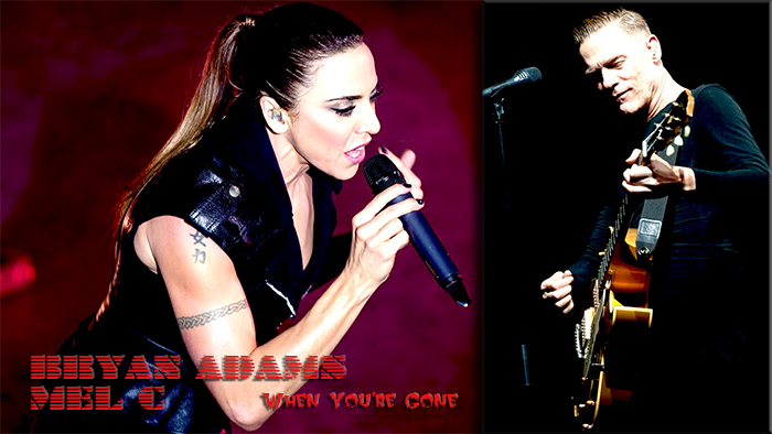 Bryan Adams & Mel C When You're Gone (1998) (700x394, 164Kb)