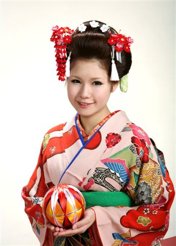 Канзаши традиционные японские украшения для волос