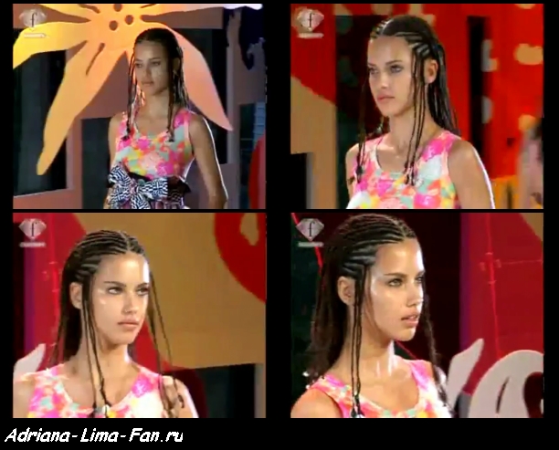 Adriana Lima - ALEXANDRE HERCHCOVITCH FW 2006