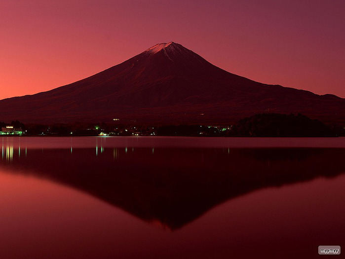 Величественный символ Японии - гора Фудзи 45