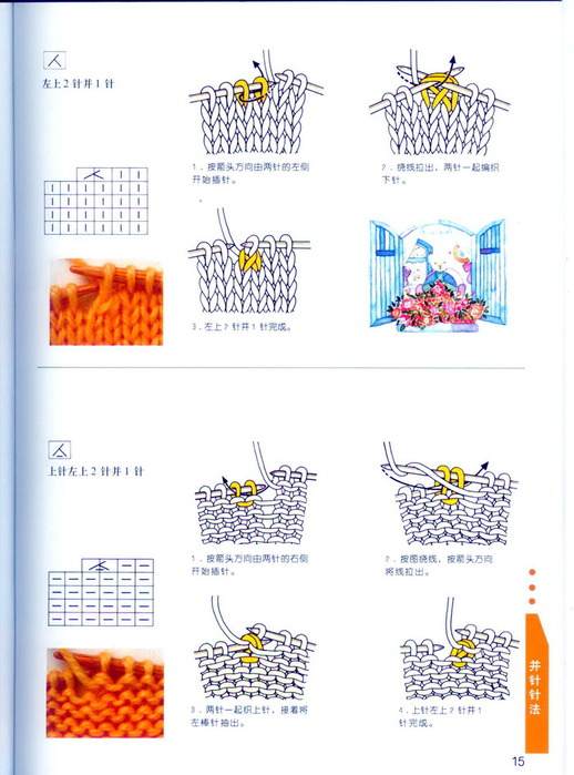 Японские схемы: расшифровка условных обозначений для вязания спицами