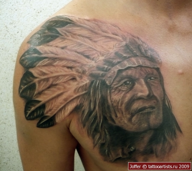 Тату (татуировки) Индейцы: значение и эскизы для девушек и мужчин