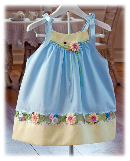 Платье в стиле бохо с оборками для девочки на 1-2 года