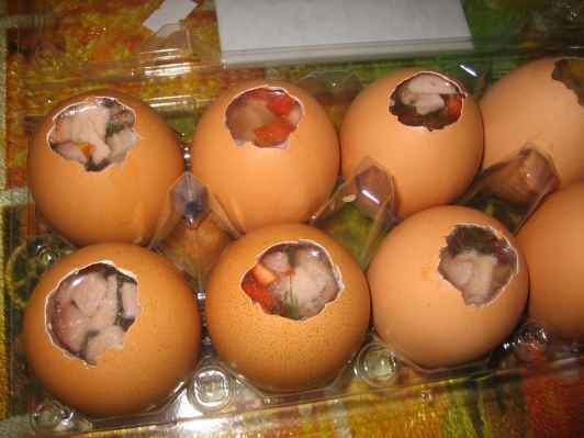 Заливные яйца