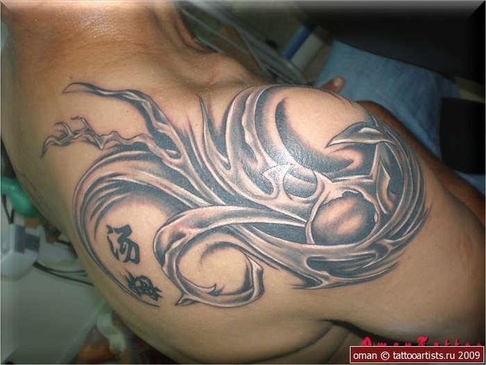 Татуировки на плече мужские и значение (45+ фото)